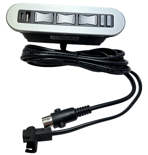 Recliner Switch HX90 TU2 by eMoMo | 8 Button, USB Charging, 2 x Memory Functions - Picture 3 of 7