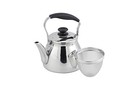 Pearl Metal Malty 18-8 Stainless Steel Wide-Mouth Kettle, 3.0L, with Tea Straine