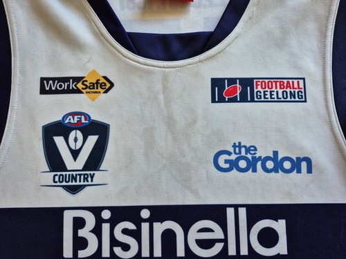 Football Geelong Country Football VFL AFL gurnsey jersey shirt Large TWP #15 - Picture 4 of 6