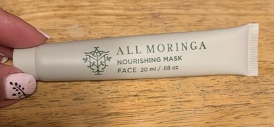 New ALL MORINGA Nourishing Mask 20ml Travel Size, New & Sealed