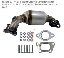 FCE048 674-048 Front Left Catalytic Converter Fits for Cadillac XTS 3.6L… READ