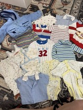 80s Vintage Baby Boy Lot Sizes Infant 3-6 Mostly Plus More 28-30 Pieces