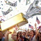 Money Gun Shooter for Movies Prop Gun Make it Rain Cash Gun for Game Movie Party