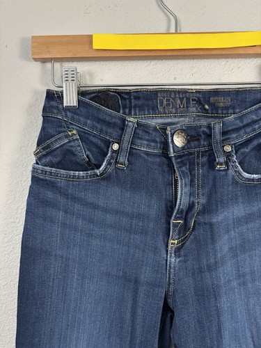 Rock & Republic Berlin Skinny Jeans dunkle Waschung stretchig Denim Größe 8 28x28" - Bild 2 von 6