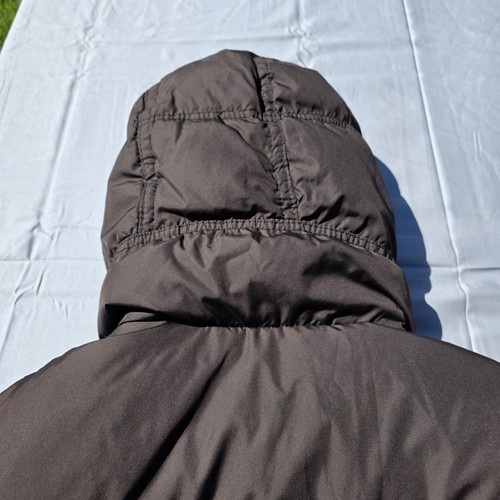 Abercrombie & Fitch Kempshall Daunen Puff Jacke Kapuze Braun Herren Large - Bild 11 von 17