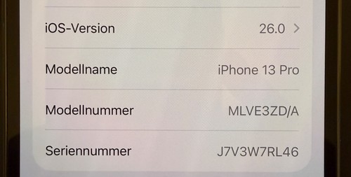 Apple iPhone 13 Pro 256GB graphit/grau, ohne Simlock & Apple-Hülle & Schutzglas - Bild 4 von 6