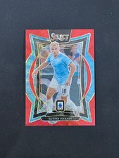 Gustav Isaksen 2024-25 Panini Select Serie A Terrace Red Wave Prizm /38 #21