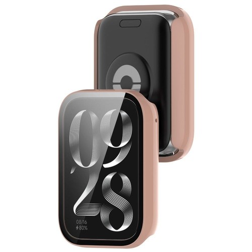 Anti-Scratch Screen Protector PC+Tempered Cover Shell for Xiaomi Band 9 Pro - Photo 4 sur 18
