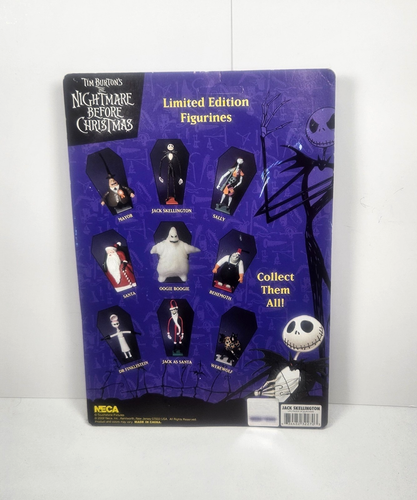 Estatuilla Pesadilla antes de Navidad Jack Skellington 2002 edición limitada NECA - Imagen 4 de 6