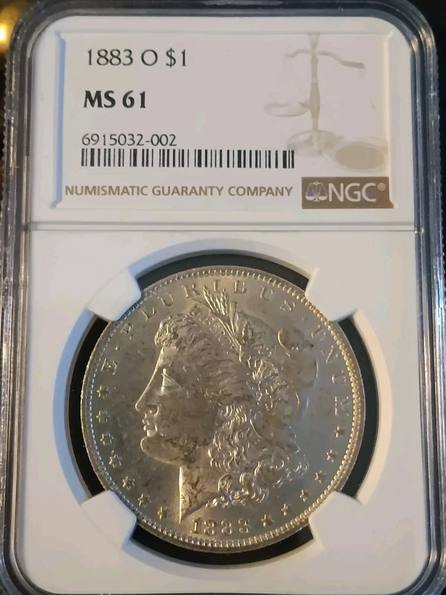 MS 61 Graded 1883 Year Morgan US Dollars (1878-1921) for sale | eBay