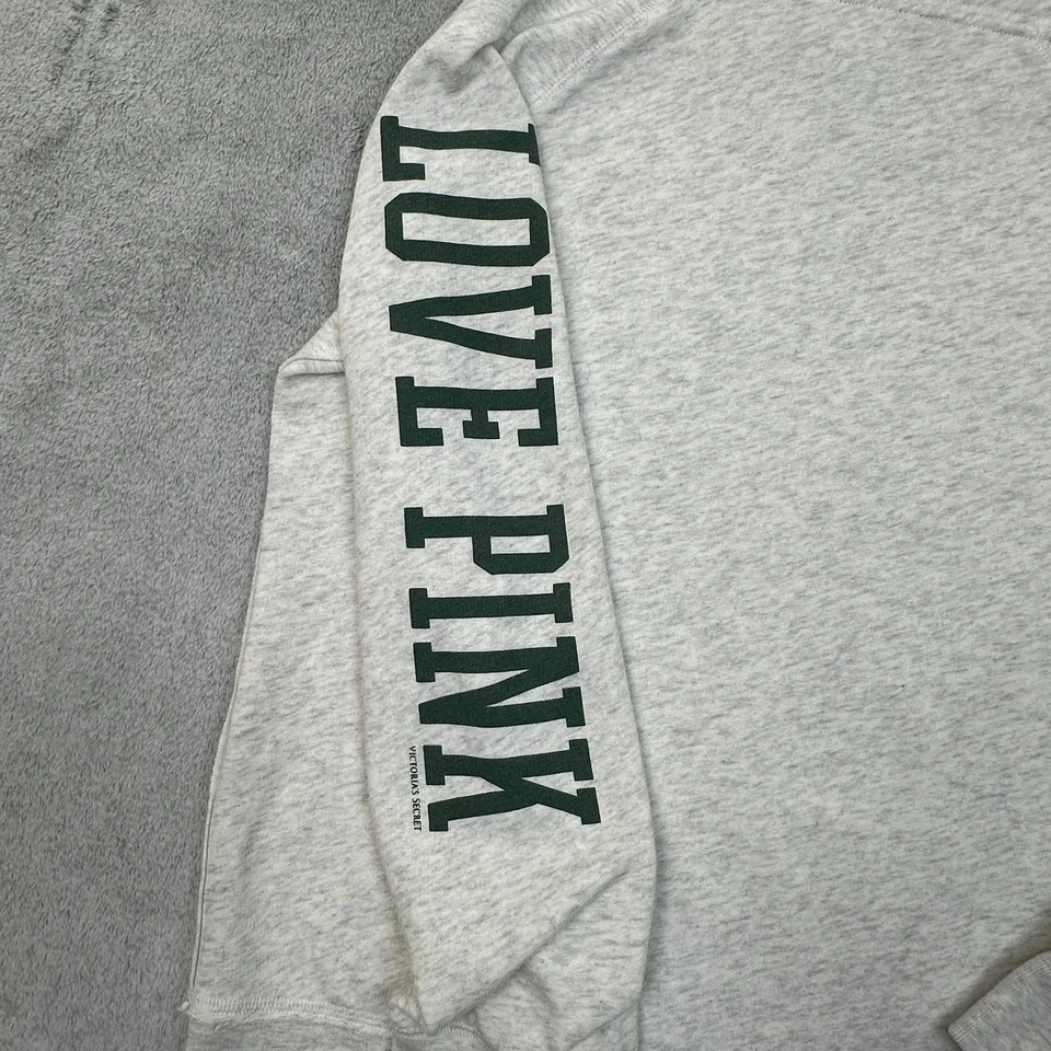 Victoria’s Secret ROSA Packers Pride Sudadera con Capucha Mujer Pequeña NFL Green Bay Gris Foto 4 de 4