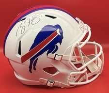 Ryan Fitzpatrick Signed Full Size Buffalo Bills Speed Replica Helmet - TSE COA