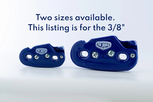 Heavy Duty Tie Down System 300 lbs Limit with 15 ft Rope Blue - Picture 7 of 7