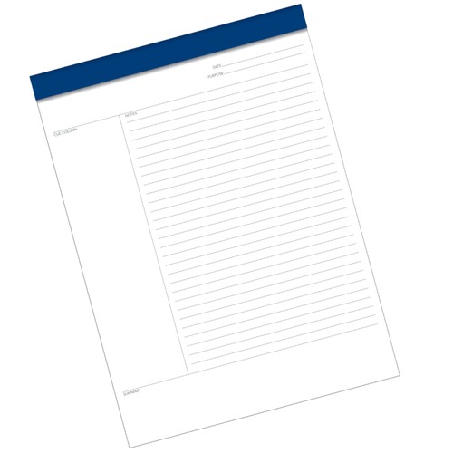 TOPS FocusNotes 15-lb Legal Pads, 8 1/2" x 11", 50 Sheets Per pad, White, Pack - Picture 4 of 4