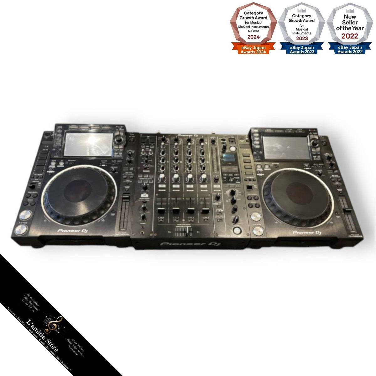 Pioneer DJ CDJ-2000NXS2 + DJM-900NXS2 CDJ2000NXS2 DJM900NXS2 Set