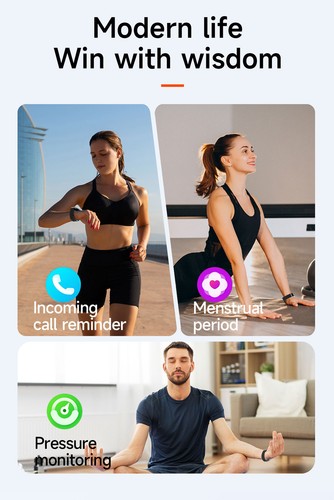 Activity Tracker with Blood Pressure Monitor - 24/7 Heart Rate & Sleep Tracking - Picture 24 of 26