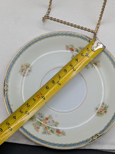 Set Of 2 Vintage Noritake "ROSE CHINA" 5.75” Saucers Occupied Japan 1945 - Picture 8 of 9