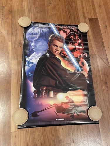 Star Wars Angriff der Klonkrieger als Anakin Skywalker Poster 2002 Film 22x34 - Bild 1 von 3