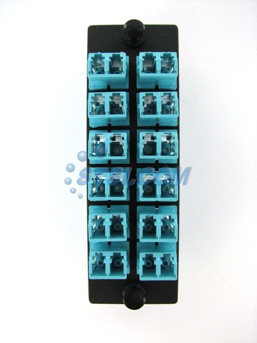 Panduit FAP12WAQDLCZ Panel światłowodowy z 12 adapterami dupleksowymi LC OM3/OM4 ORYGINALNY ~STSI - Zdjęcie 4 z 4