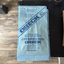 24 Bags Oreck XL Vacuum Bags Fits XL Models 8000 9000 2000 & Commercial Series