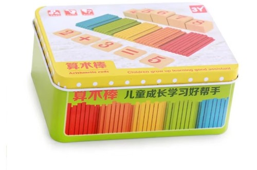 Montessori Counting Sticks, Color Sorting Educational Fine Motor Sensory Games - Picture 3 of 8