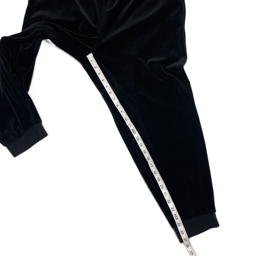 Eileen Fisher Velour Lounge Set Top Jogger Pants XL Black Organic Cotton Blend - Picture 16 of 20