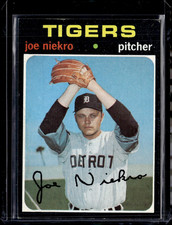 1971 Topps #695 Joe Niekro High Number SP Detroit Tigers VG-EX/EX