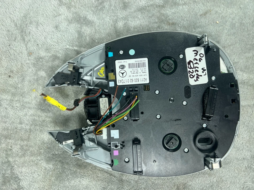 Mercedes Benz E350 E320 2007-2009 cúpula superior mapa luz lámpara techo corredizo gris OEM Foto 3 de 4