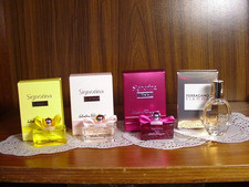  4 FERRAGAMO MINIS  FIAMMA  SIGNORINA EAU de PARFUM, RIBELLE,  LIBERA NIB