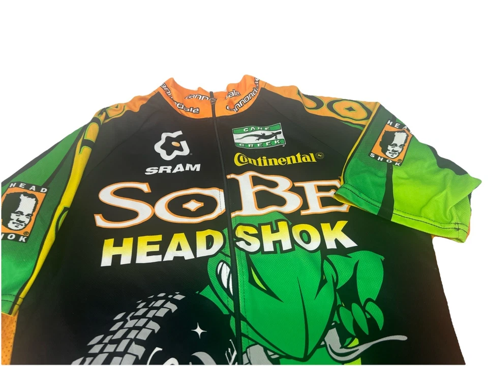 Vintage 2003 Cannondale SoBe HeadShok MTB Cycling Jersey XL Made in USA – - Image 2 of 4