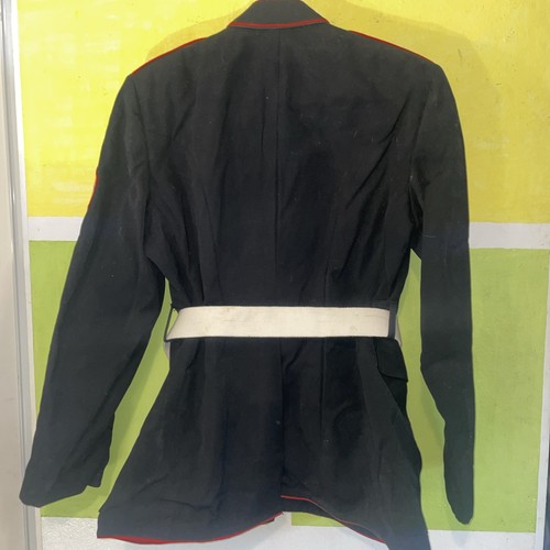 Vtg USMC Dress Blues Gabardine Jacket Marine Corps 39S Coat Sharpshooter - Bild 6 von 7