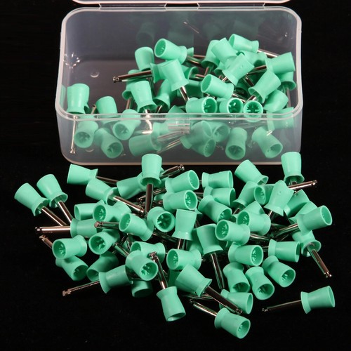 Dental Prophy Prophylaxis Polishing Rubber Cups Webbed Screw-in Snap on Latch - Picture 19 of 42