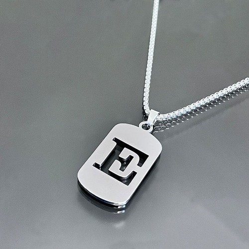 Fashionable S.steel hollow out Letters Chains A-Z Initial Alphabet Necklace - Bild 12 von 33