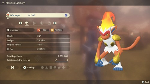 🌈Shiny Non-shiny Alpha Chimchar Infernape 6IV🌈Legends Arceus HOME (💯Legal) - Picture 71 of 81