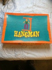 Hangman Board Game MB Milton Bradley 1999