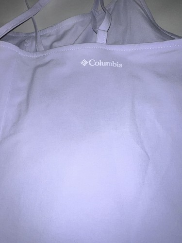 Columbia Dress Adult Large Built In Bra & Shorts Lilac Summer Stretch Dress New - Picture 6 of 10