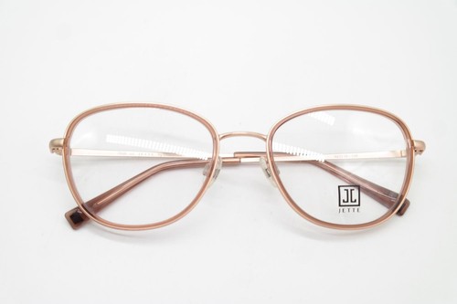 Brille JETTE 7838 Rose Braun Oval Brillengestell eyeglasses Neu - 第 6/6 張圖片