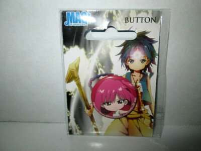 Magi The Labyrinth Of Magic SD Morgiana Button GE Animation