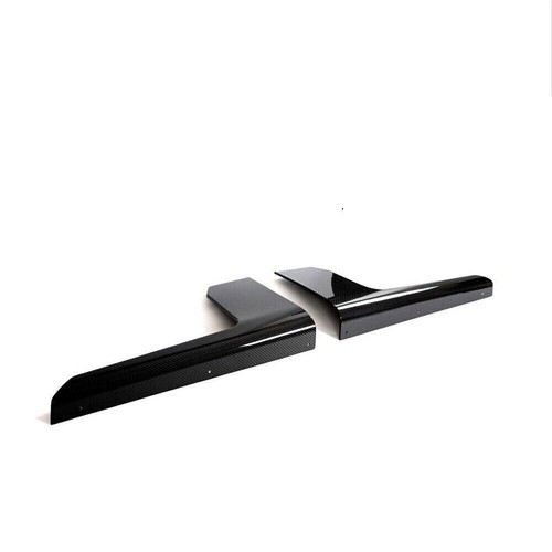 2PCS Carbon Fiber Car Side Skirts Extention lips For BMW M2 G87 2022-2024 - Picture 2 of 5