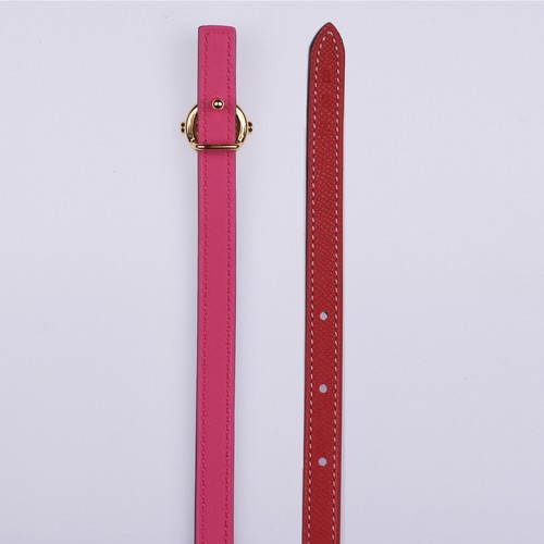 Ceinture de remplacement en cuir de vachette pleine fleur H sans boucle 13mm - Imagen 41 de 48