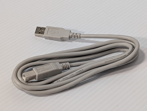 Lot of 7 USB 2.0 Printer Cable (x1) and RJ11 Telephone Extension Cables (x6) - Picture 3 of 15