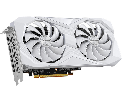ASRock AMD Radeon RX 6600 Challenger White CLW 8GB Graphics Card GDDR6 [NEW] JP - 第 4/8 張圖片