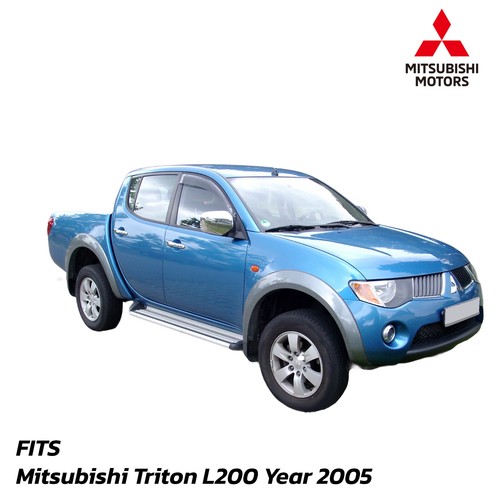 FIBER CARBON DOOR HANDLE COVER TRIM MITSUBISHI TRITON L200 MR MQ MN ML 2005-2021 - Picture 3 of 5