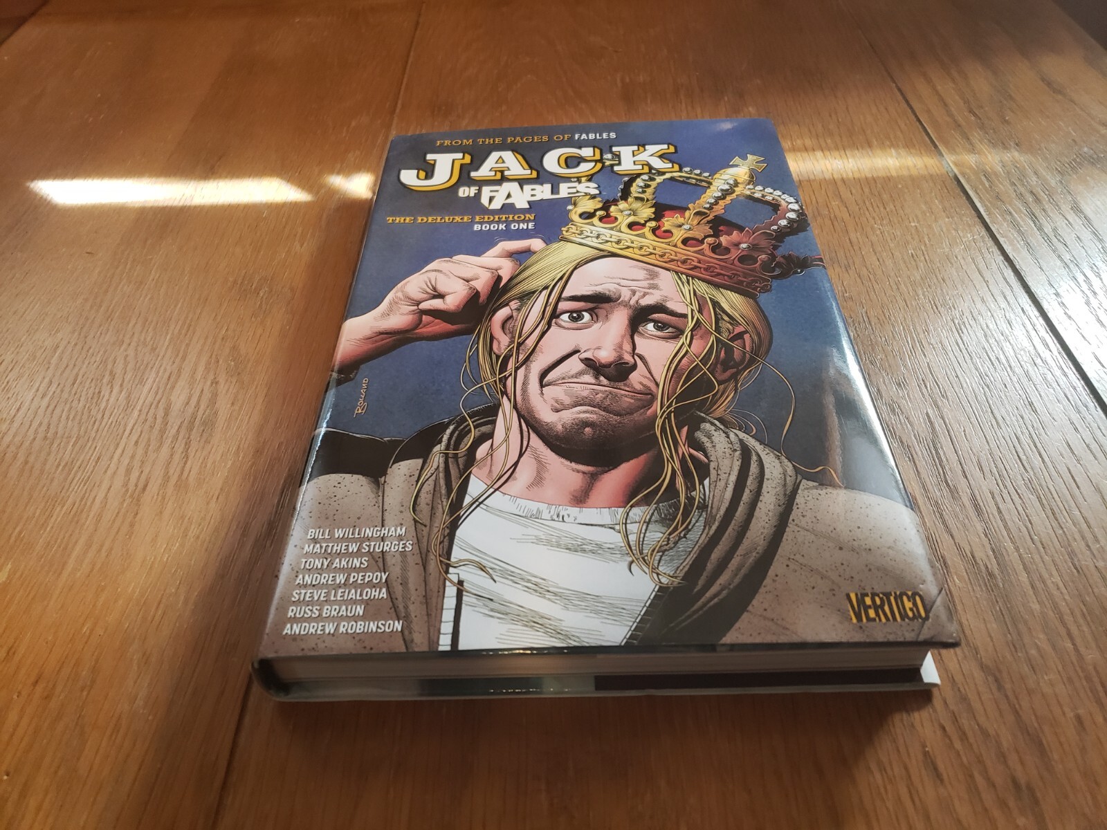 Jack of Fables Libro de Lujo 1 de Bill Willingham (2017, Tapa Dura) Nuevo