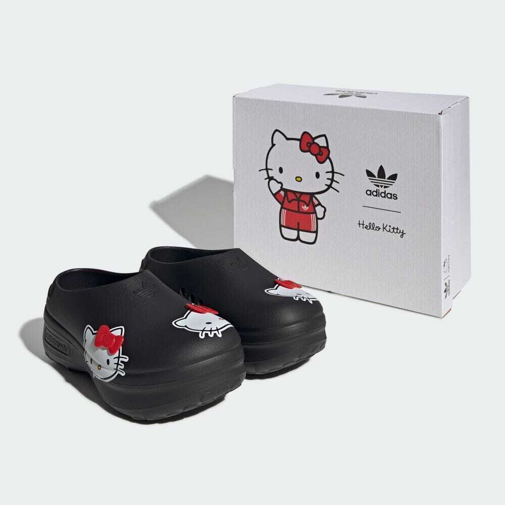 公式通販サイトセール Smith Stan Adifom Adidas Hello IH0280 Black Mules Kitty 靴