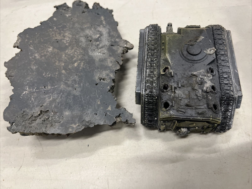 3 CHIMERA TANK - Terrain Battle Damaged Warhammer 40k cool terrain well painted - Picture 15 of 15