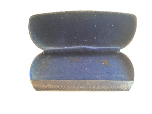 Vintage Antique Eyeglass Case with Advertising Numont Cloths - Picture 5 of 10