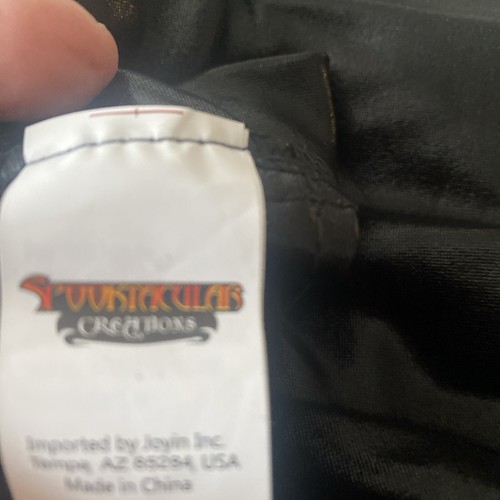 Black Kitty Cat Halloween Costume Adult Med, NEW - Picture 13 of 14