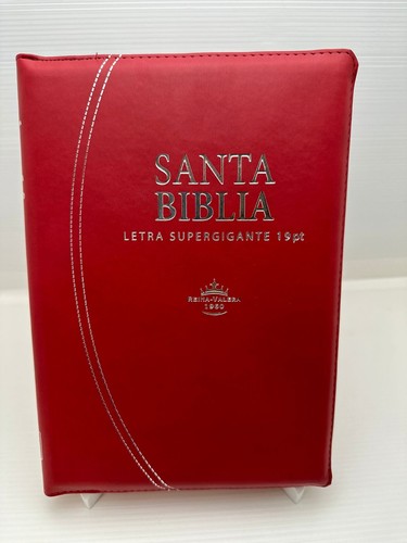 Biblia Letra Súper Gigante 19 puntos RV1960 imit. piel negro con índice - Imagen 10 de 25