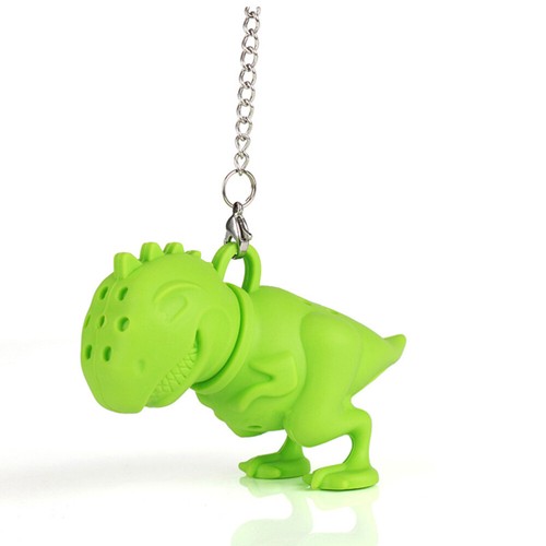 Silicone Dinosaur Tea Brewer Steeper for Loose Cute Leaf Infusers - 第 11/12 張圖片